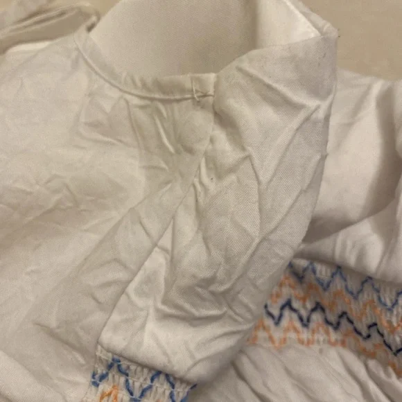 HeartSoul White and Navy Floral Tank Top - Picture 15 of 16